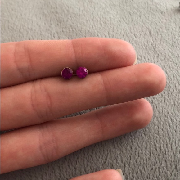 Stud earring set of 8 - Picture 3 of 8